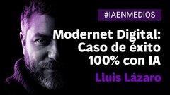 Lluis L&aacute;zaro en las III jornadas sobre IA en periodismo: c&oacute;mo crear un medio local con IA y triunfar en Google Discover