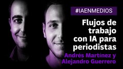 Flujos de trabajo con IA para medios