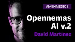 David Mart&iacute;nez presenta Opennemas AI en las III Jornadas sobre IA en periodismo de Santander