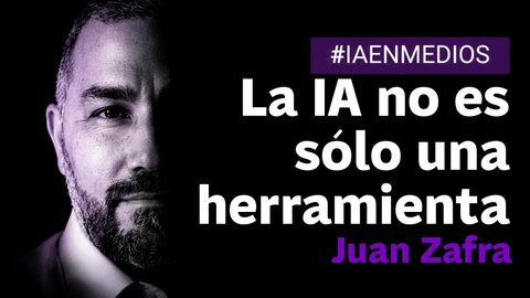 Juan Zafra en III Jornadas de IA en periodismo: confianza, autonom&iacute;a e IA para reforzar el periodismo