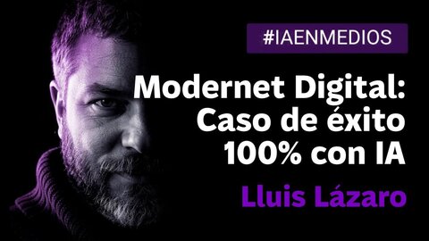 Lluis L&aacute;zaro en las III jornadas sobre IA en periodismo: c&oacute;mo crear un medio local con IA y triunfar en Google Discover