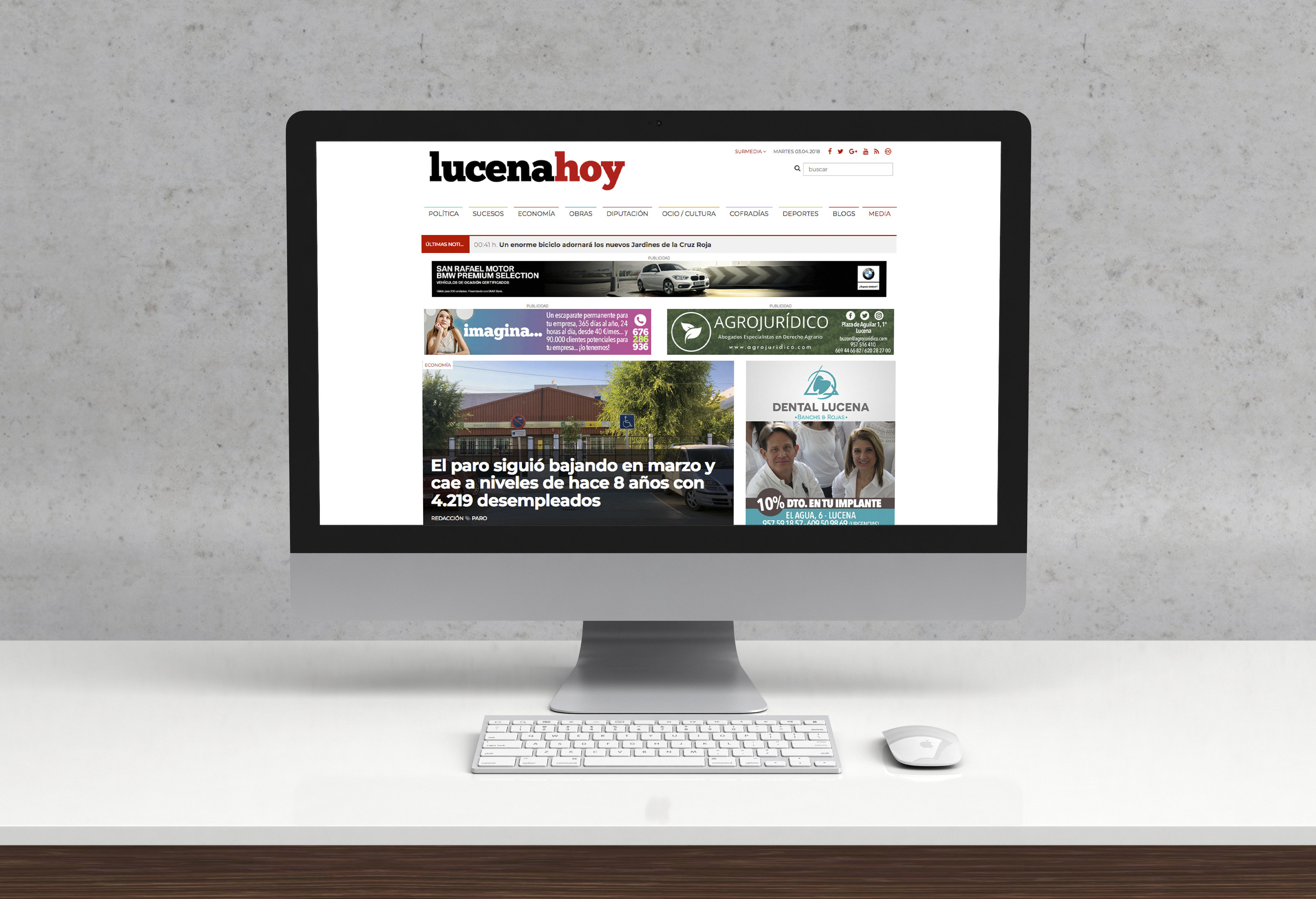 lucena hoy mockup