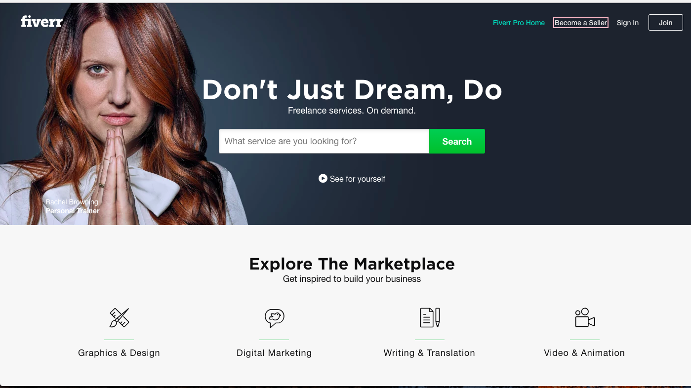 Herramientas periodistas freelance: fiverr_alt