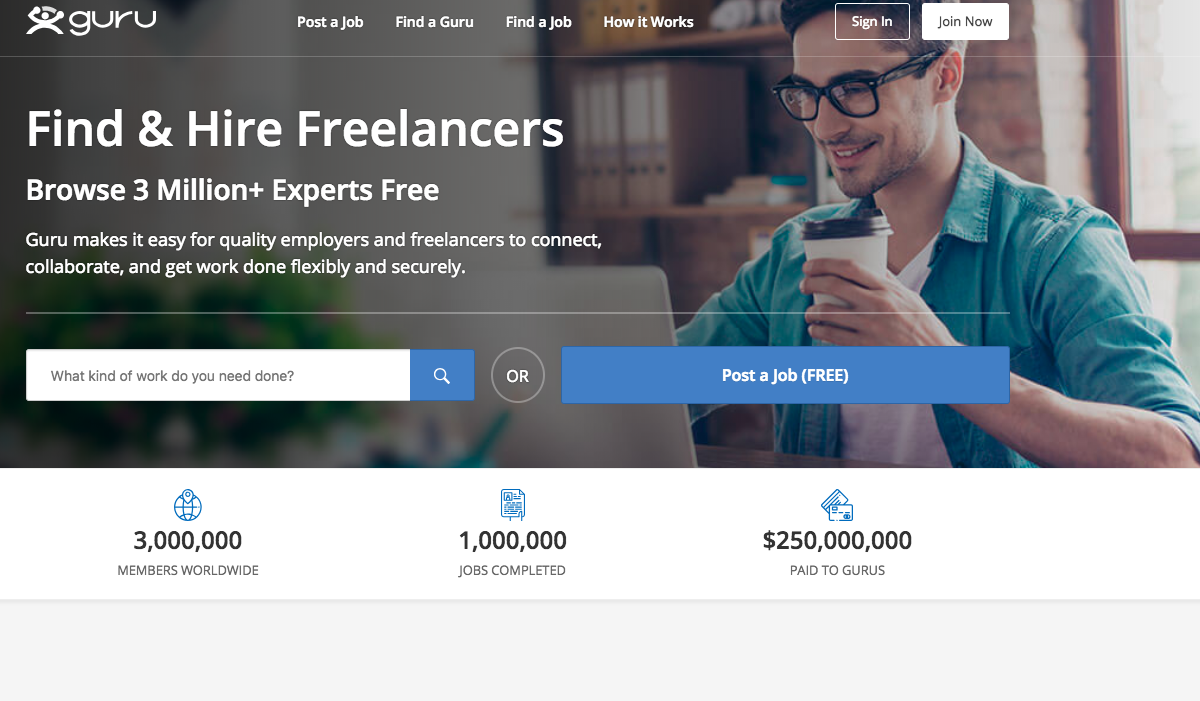 Herramientas periodistas freelance: guru_alt
