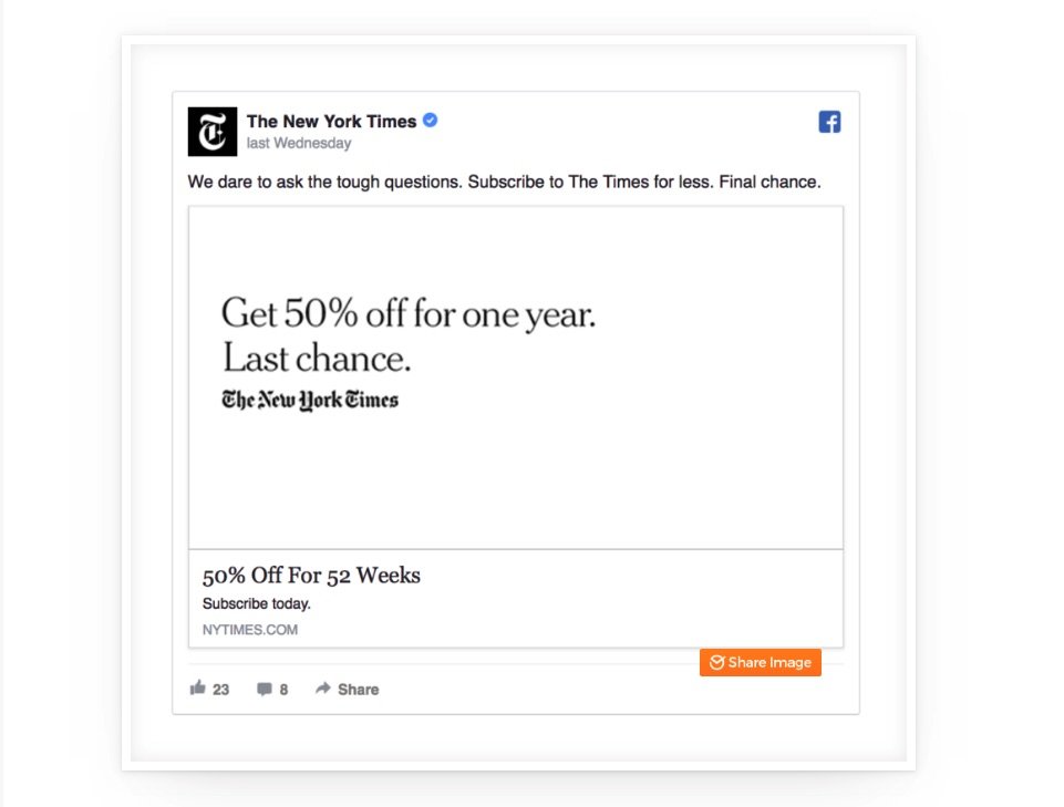 3 tipos de anuncios efectivos para Facebook