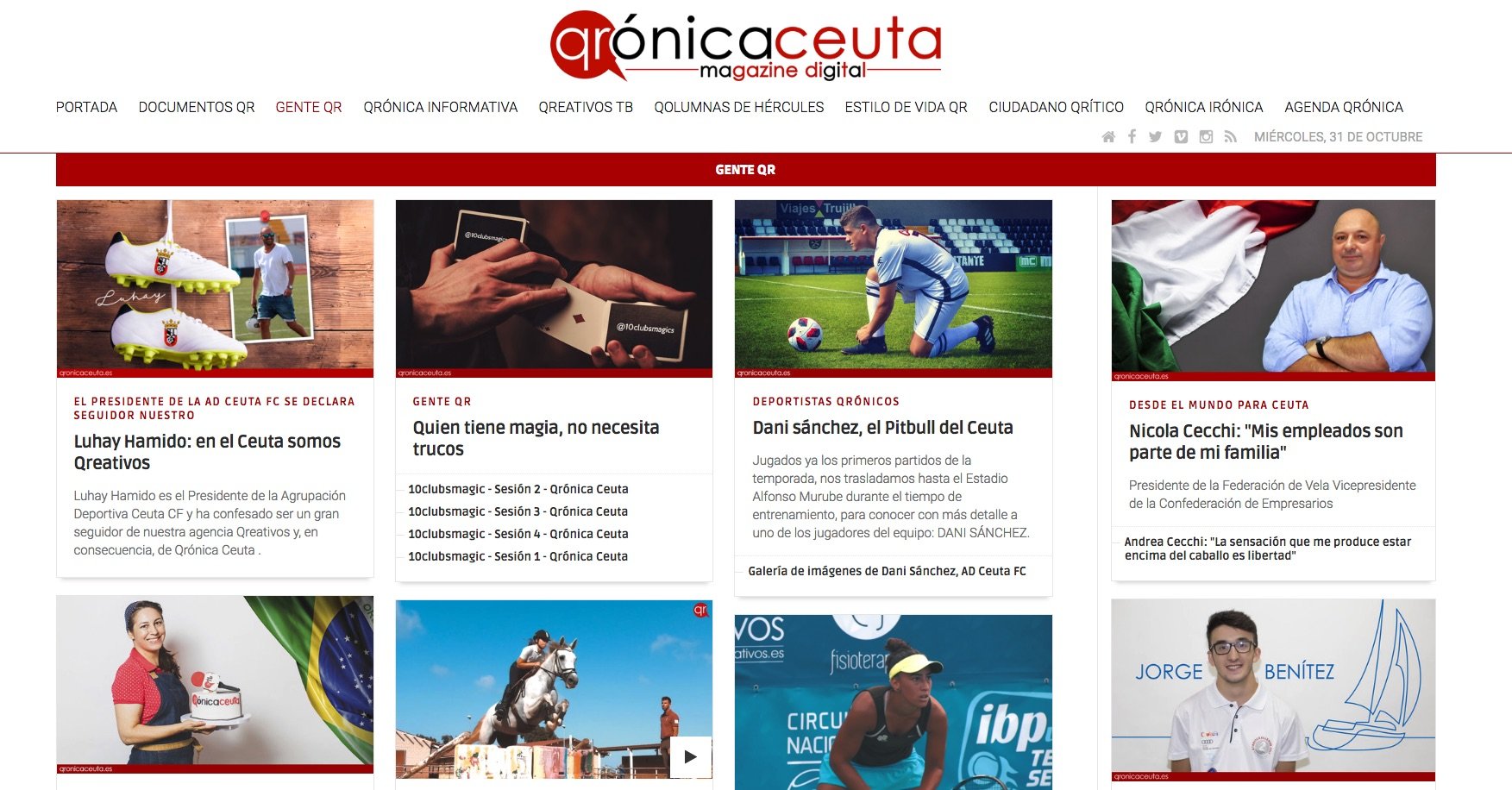 Qrónica Ceuta magazine digital, nuevo integrante de Opennemas