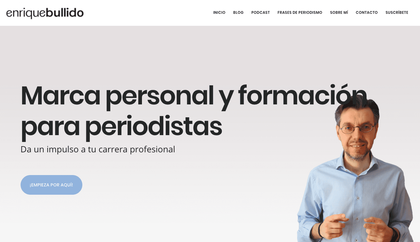 Mejores blogs de periodismo para estar al día en 2020. Enrique Bullido