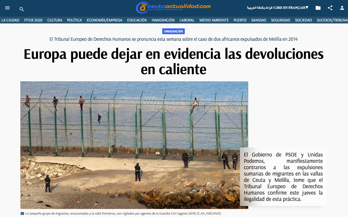 Plantilla SEO: Plantilla Amon Opennemas